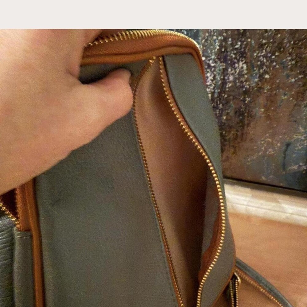 Authentic Valentina Italian Leather Convertible E 0 Ab - Picture 8 of 8